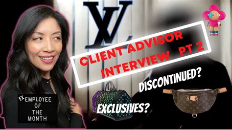 what is a client advisor at louis vuitton